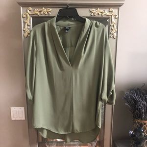 Army green Massimo blouse
